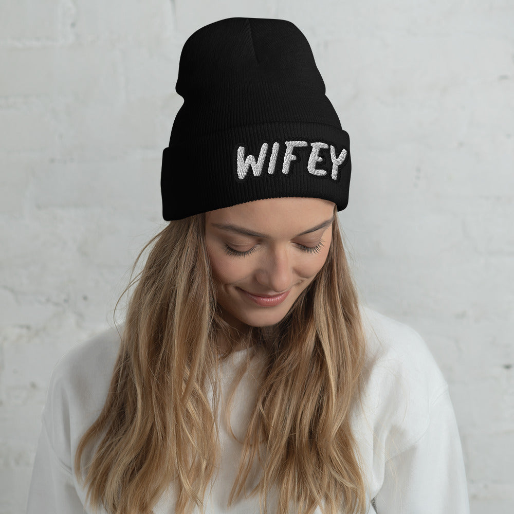 Wifey -Cuffed Beanie