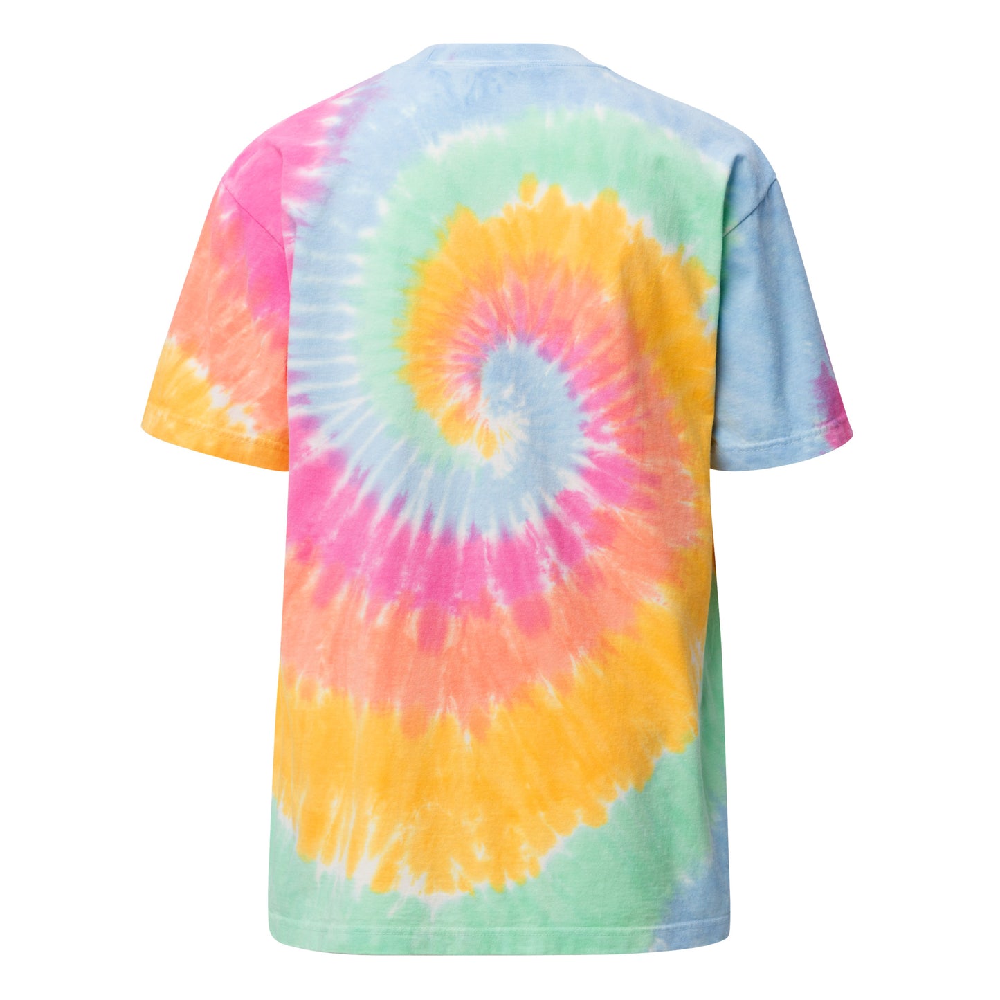 Gods Colors Oversized Tie-Dye T-Shirt