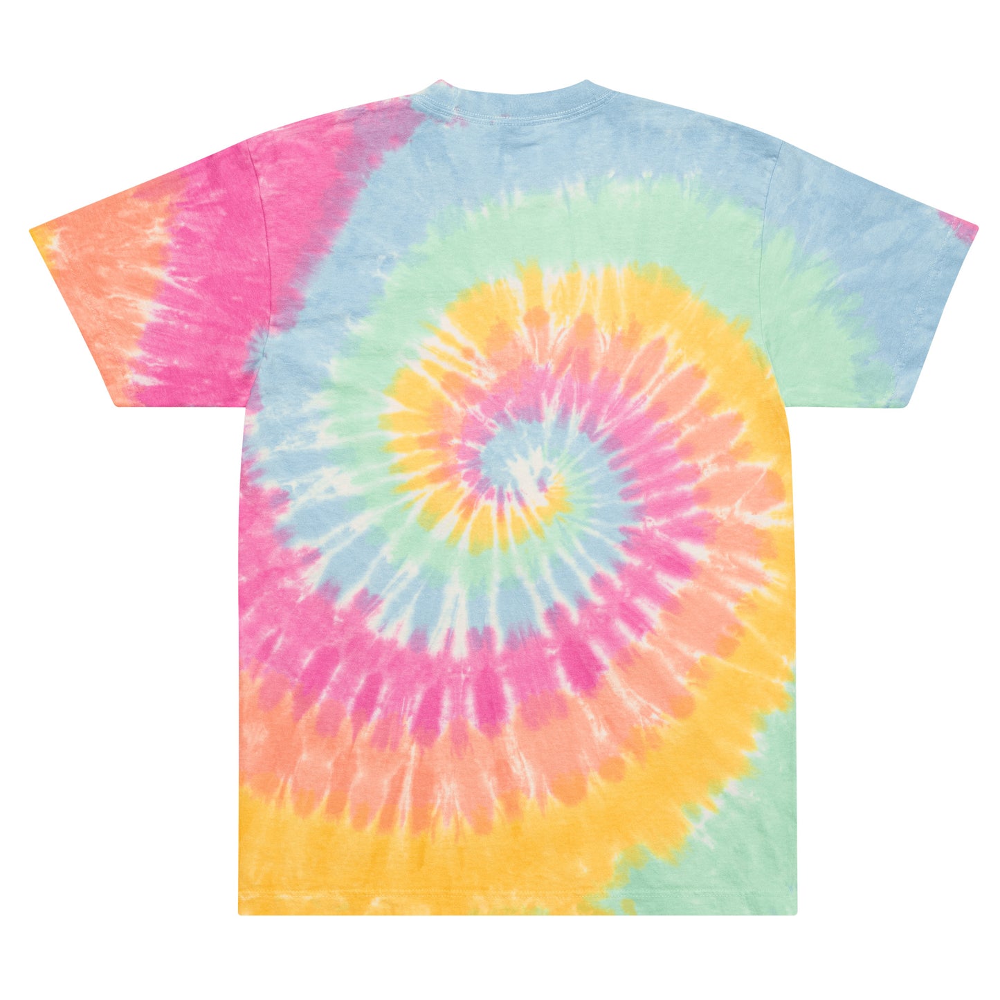 Gods Colors Oversized Tie-Dye T-Shirt