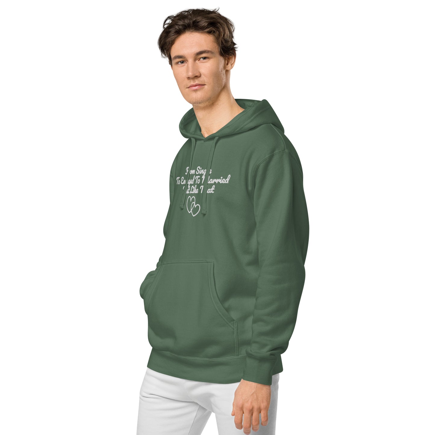 From Single To Married Unisex Hoodie