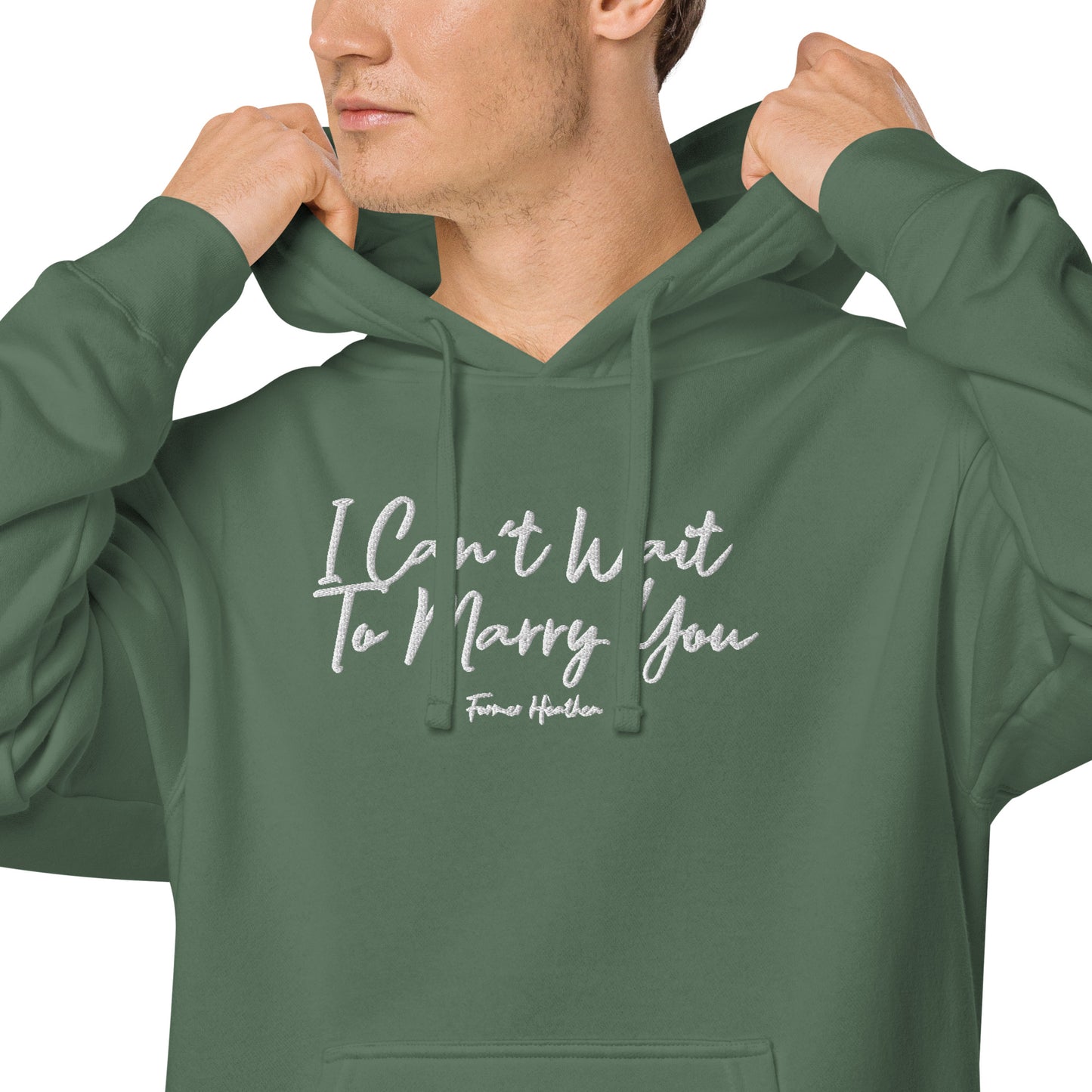 I Can’t Wait To Marry You Unisex Hoodie