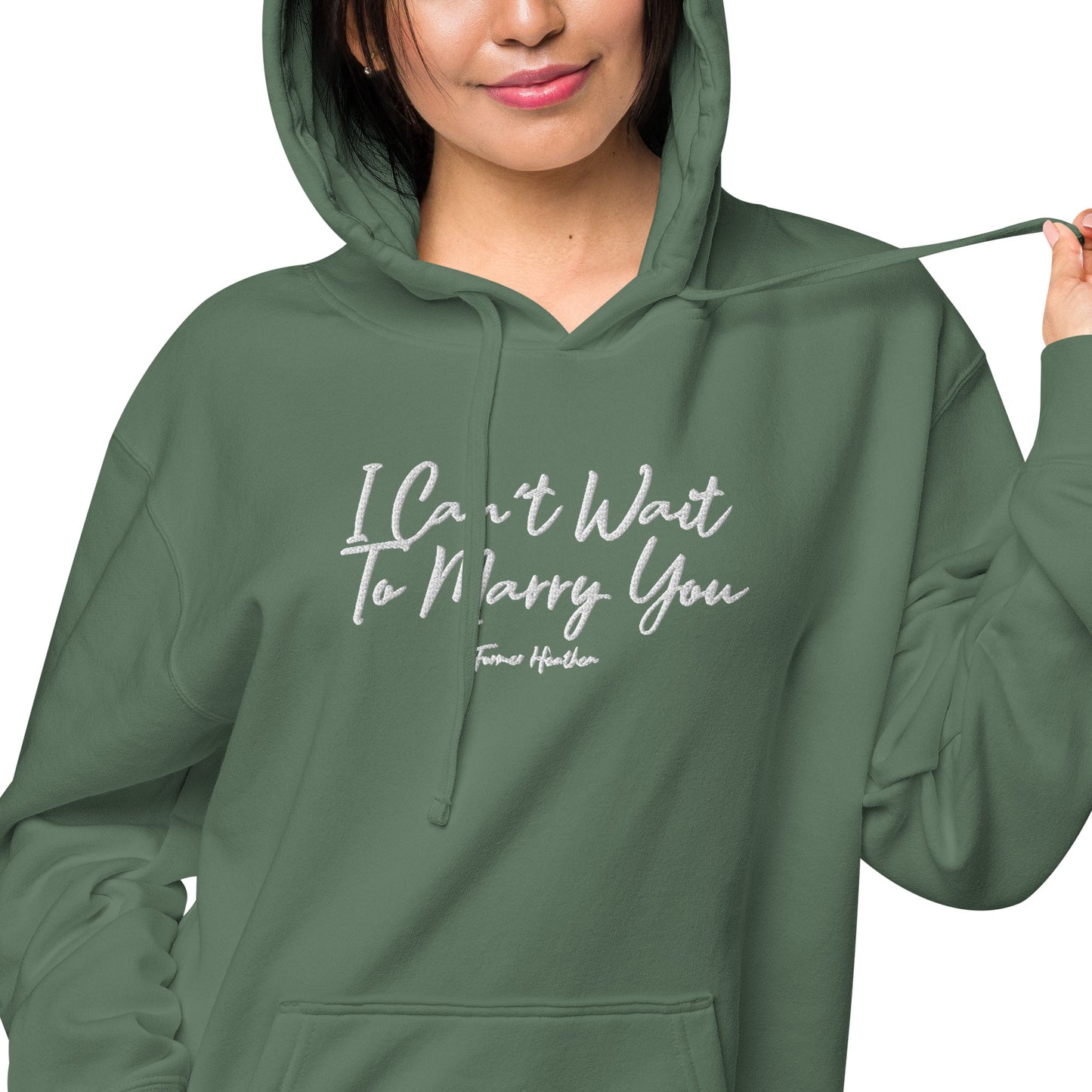 I Can’t Wait To Marry You Unisex Hoodie