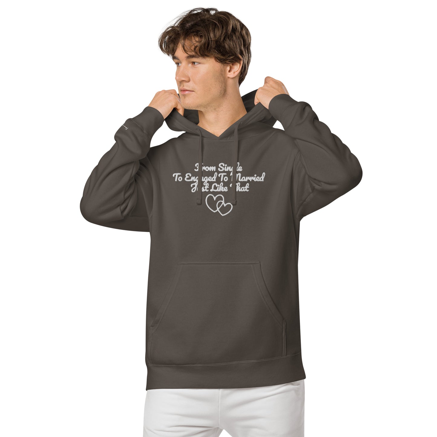 From Single To Married Unisex Hoodie