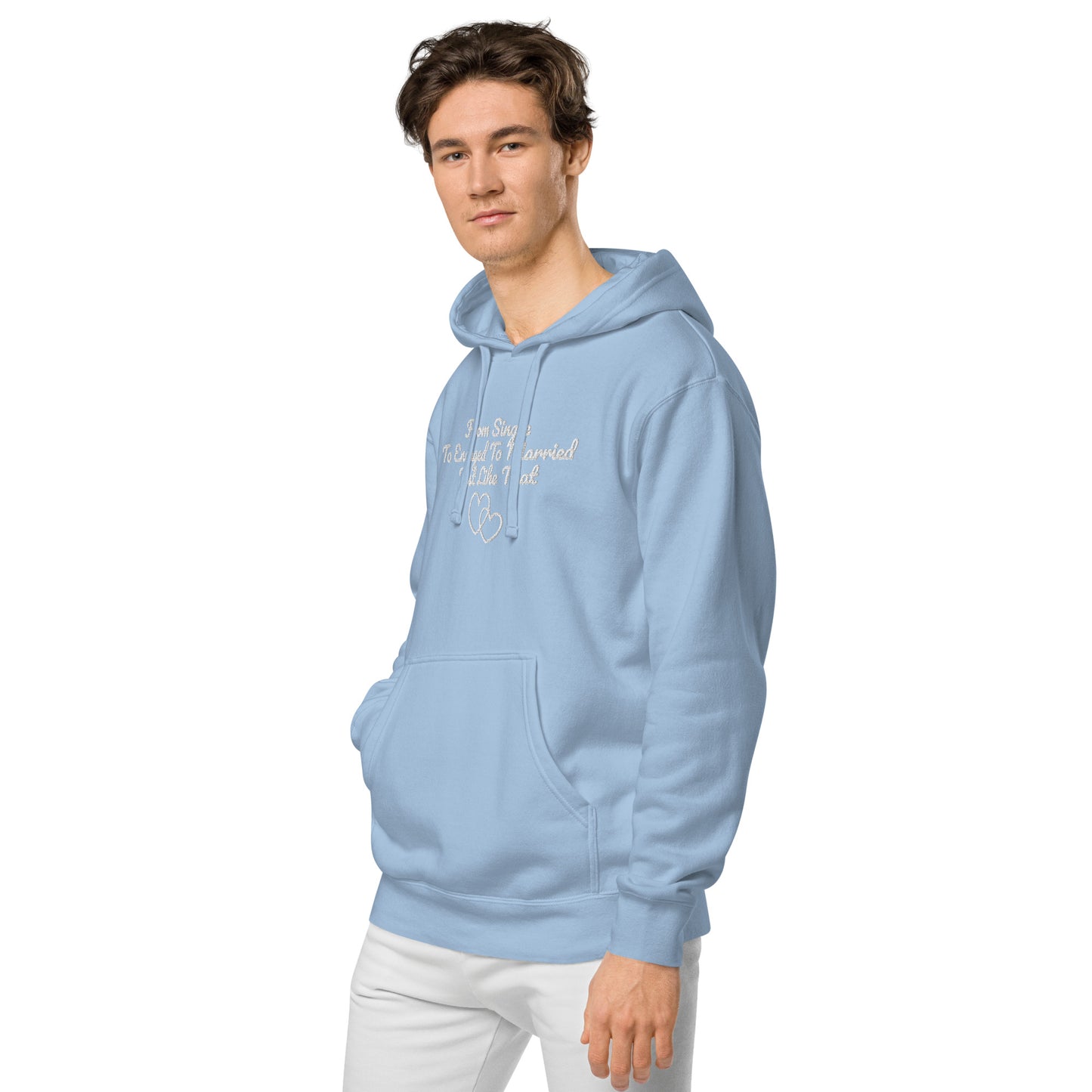 From Single To Married Unisex Hoodie