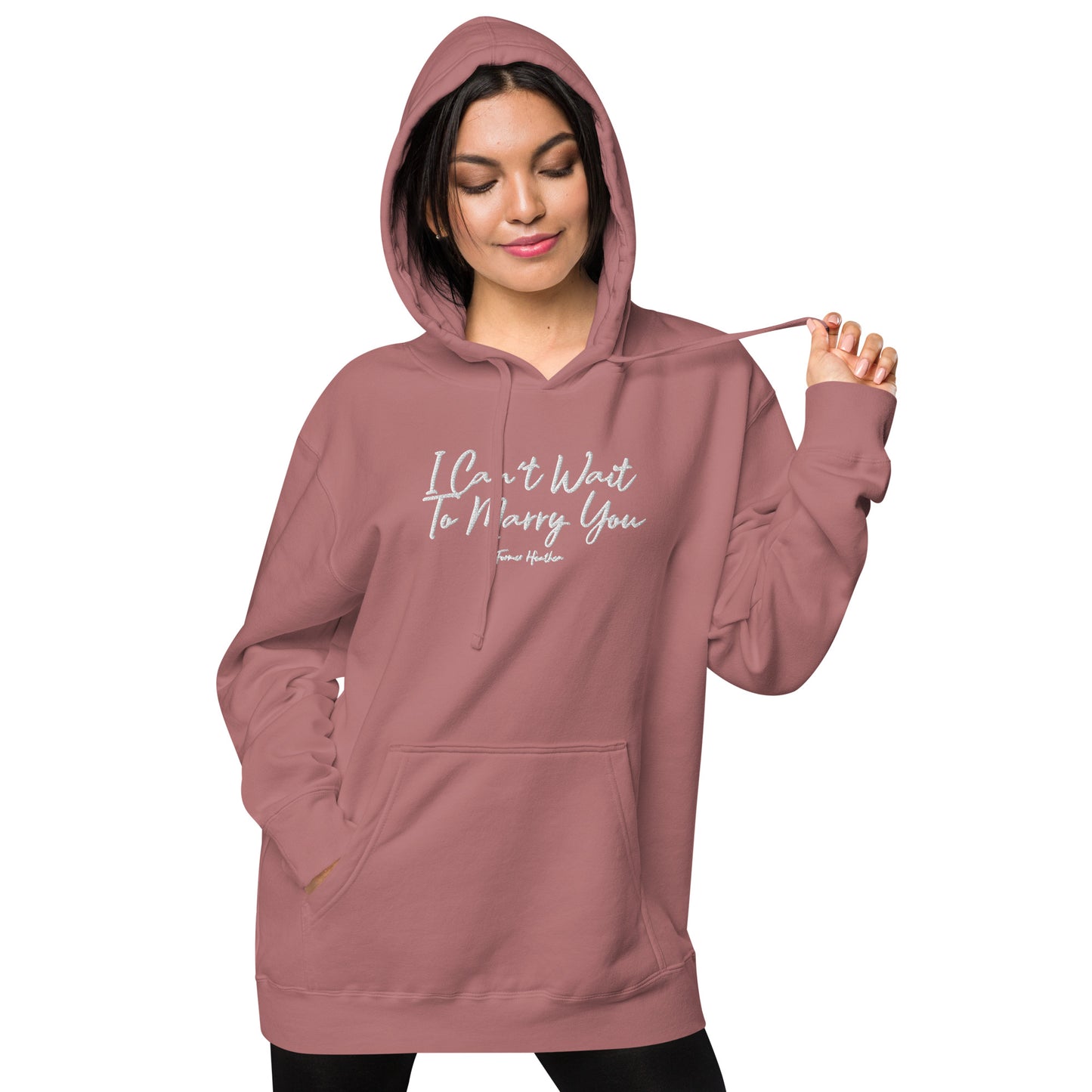 I Can’t Wait To Marry You Unisex Hoodie