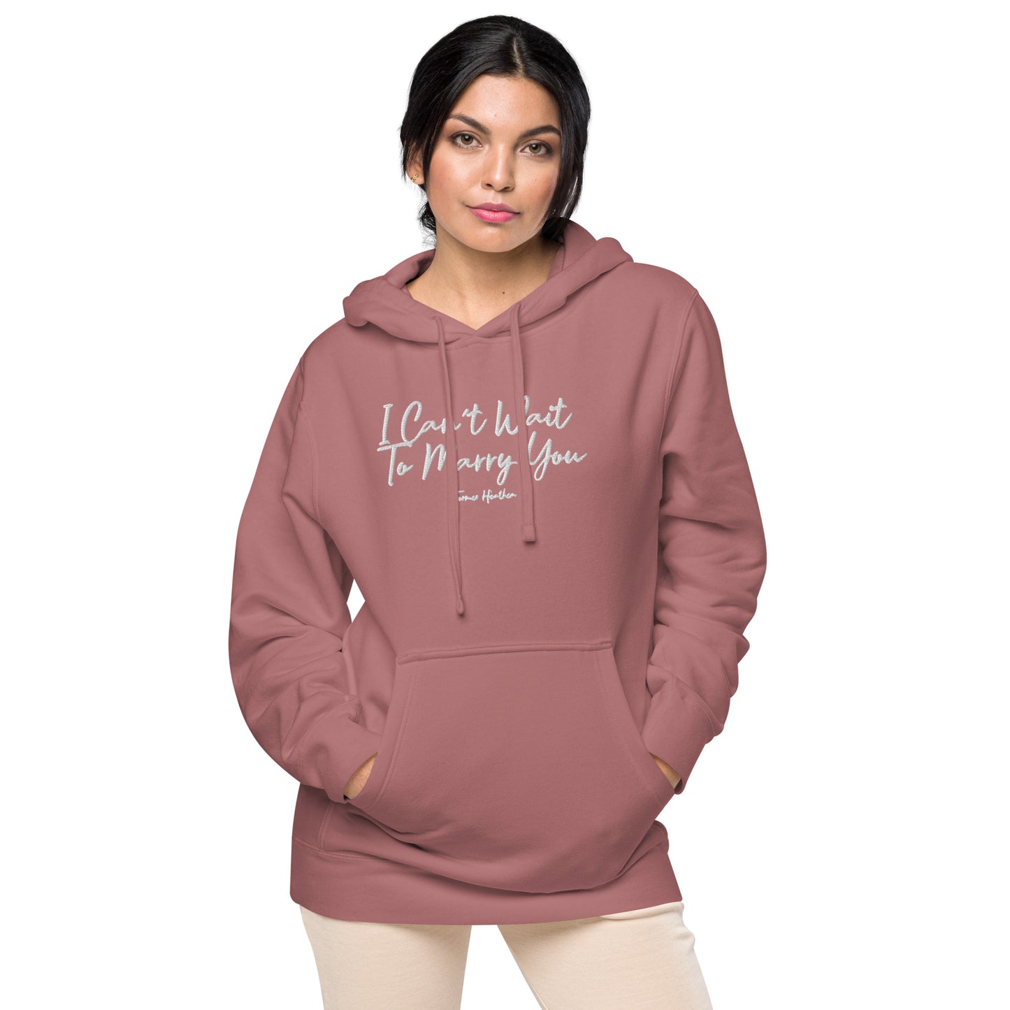 I Can’t Wait To Marry You Unisex Hoodie