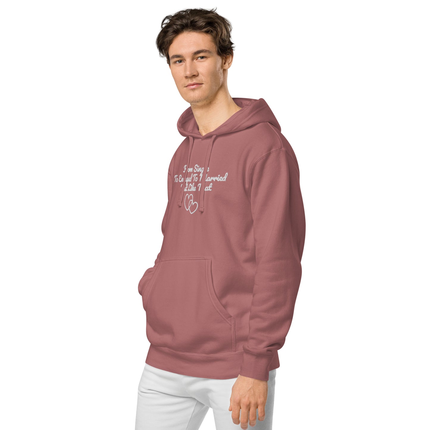 From Single To Married Unisex Hoodie