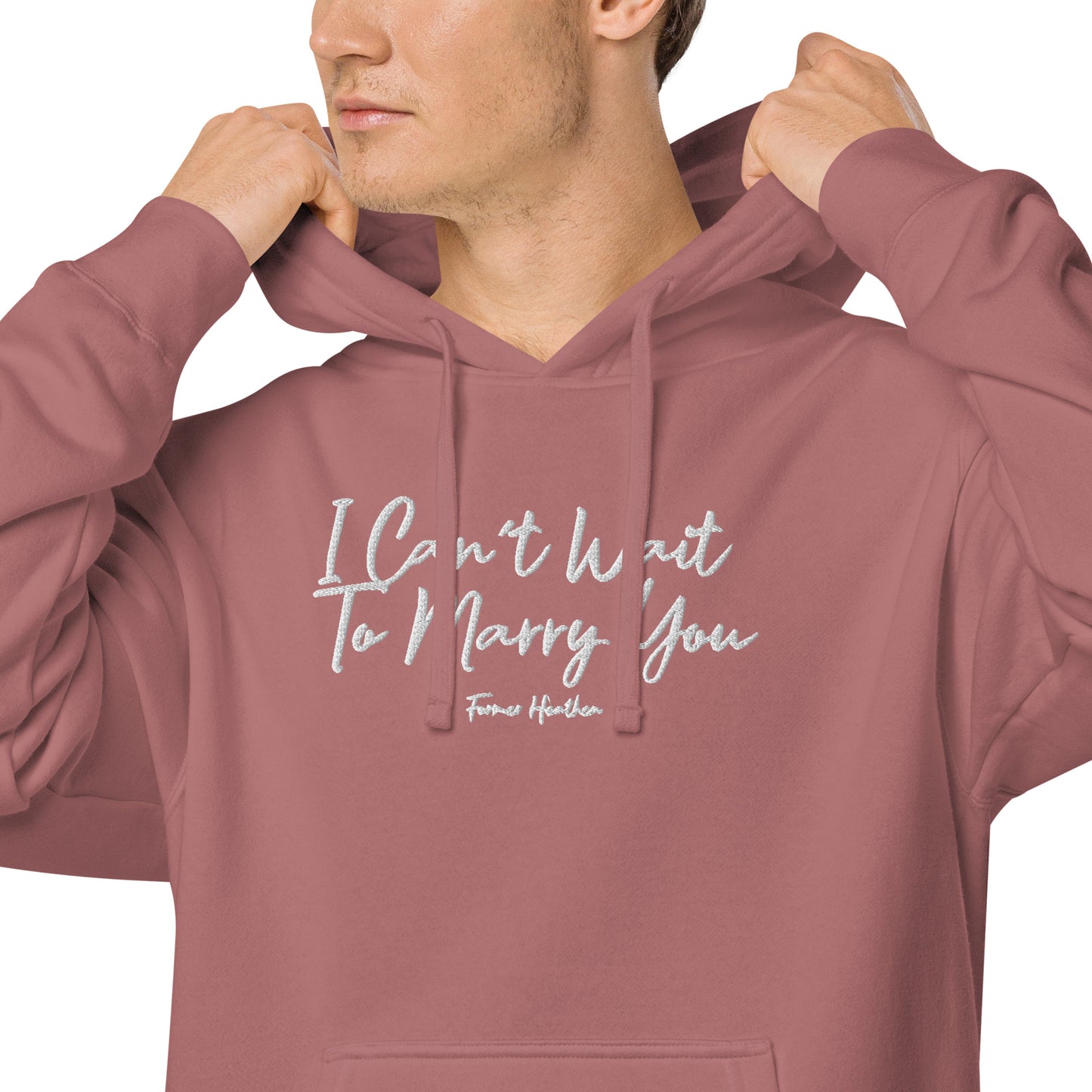 I Can’t Wait To Marry You Unisex Hoodie