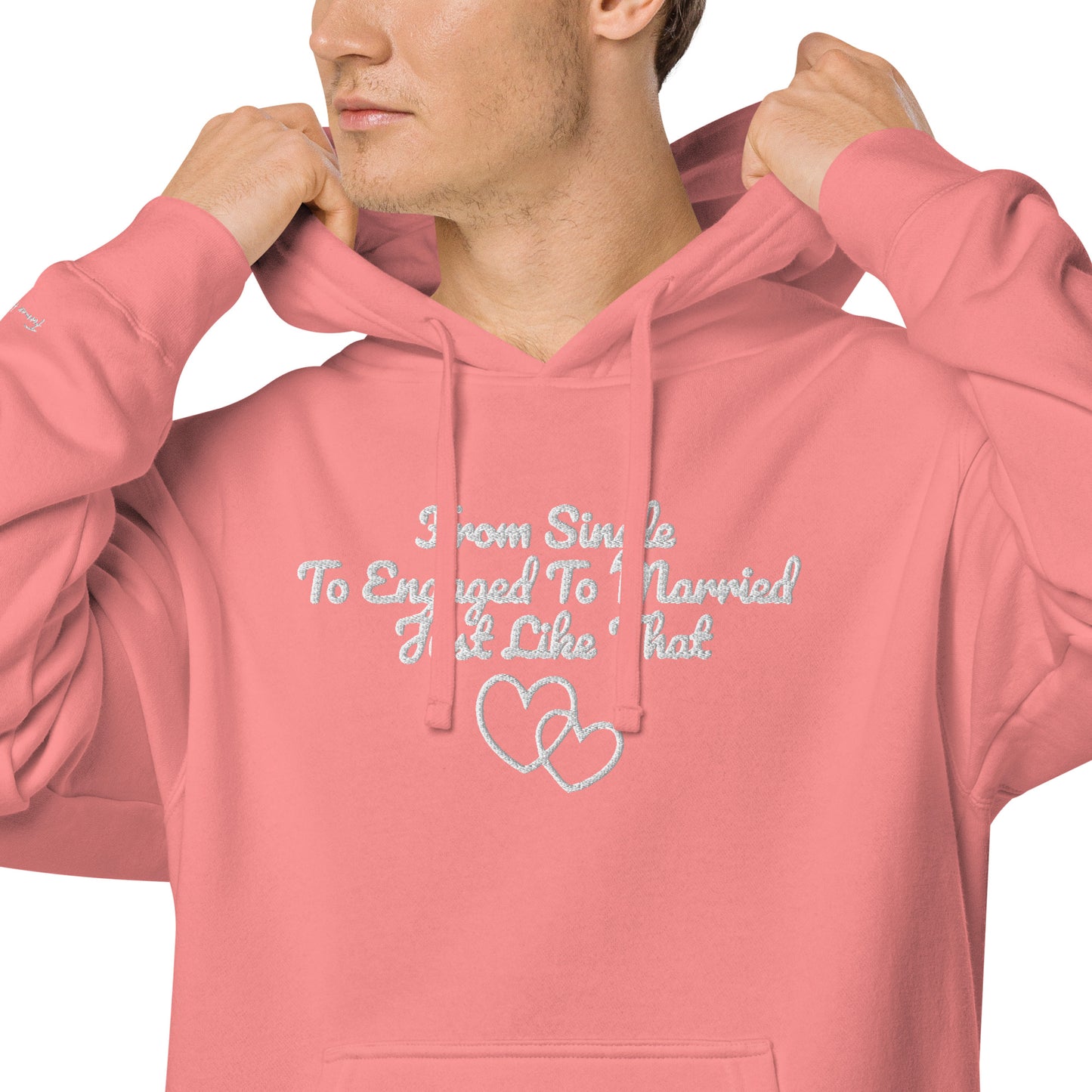 From Single To Married Unisex Hoodie