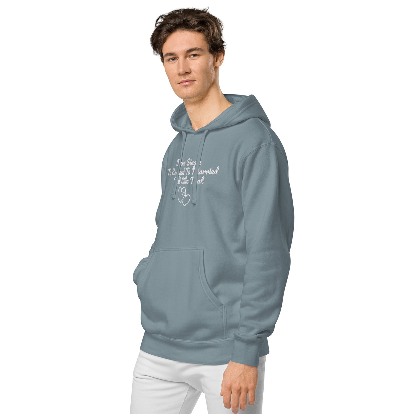 From Single To Married Unisex Hoodie