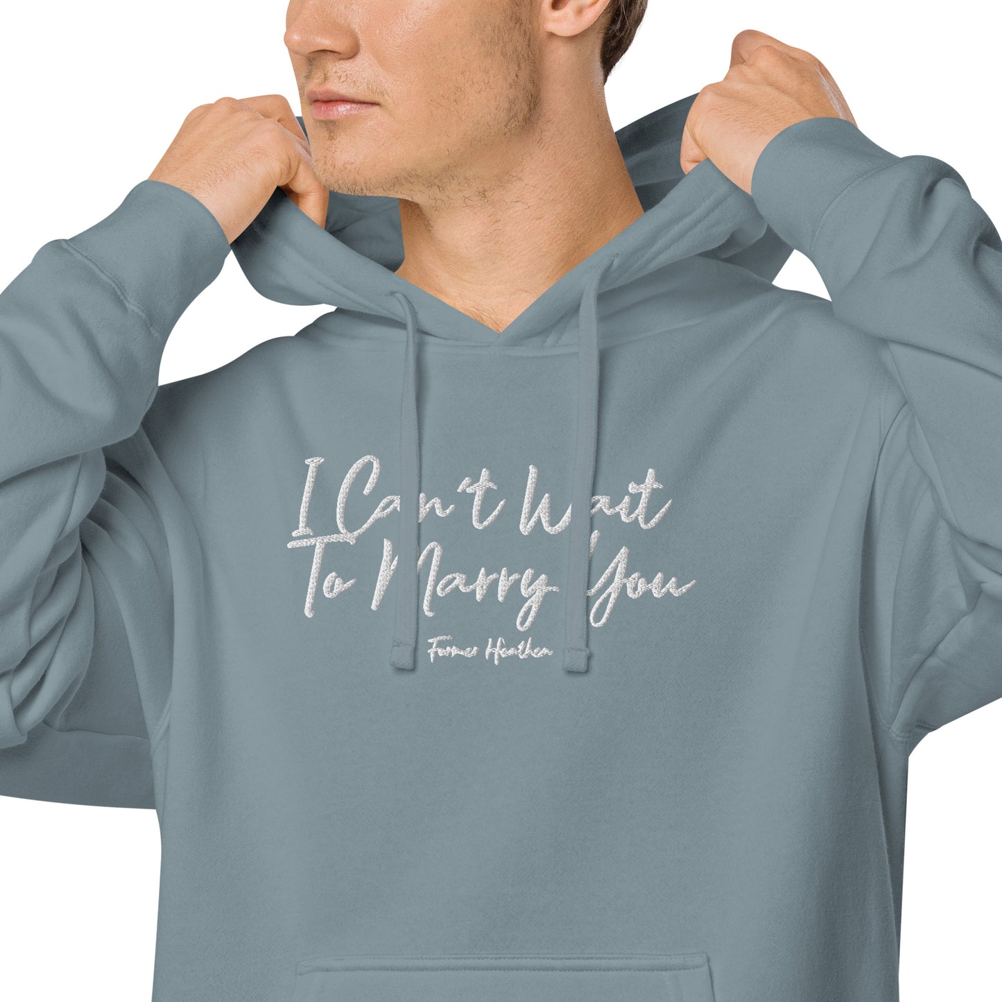 I Can’t Wait To Marry You Unisex Hoodie