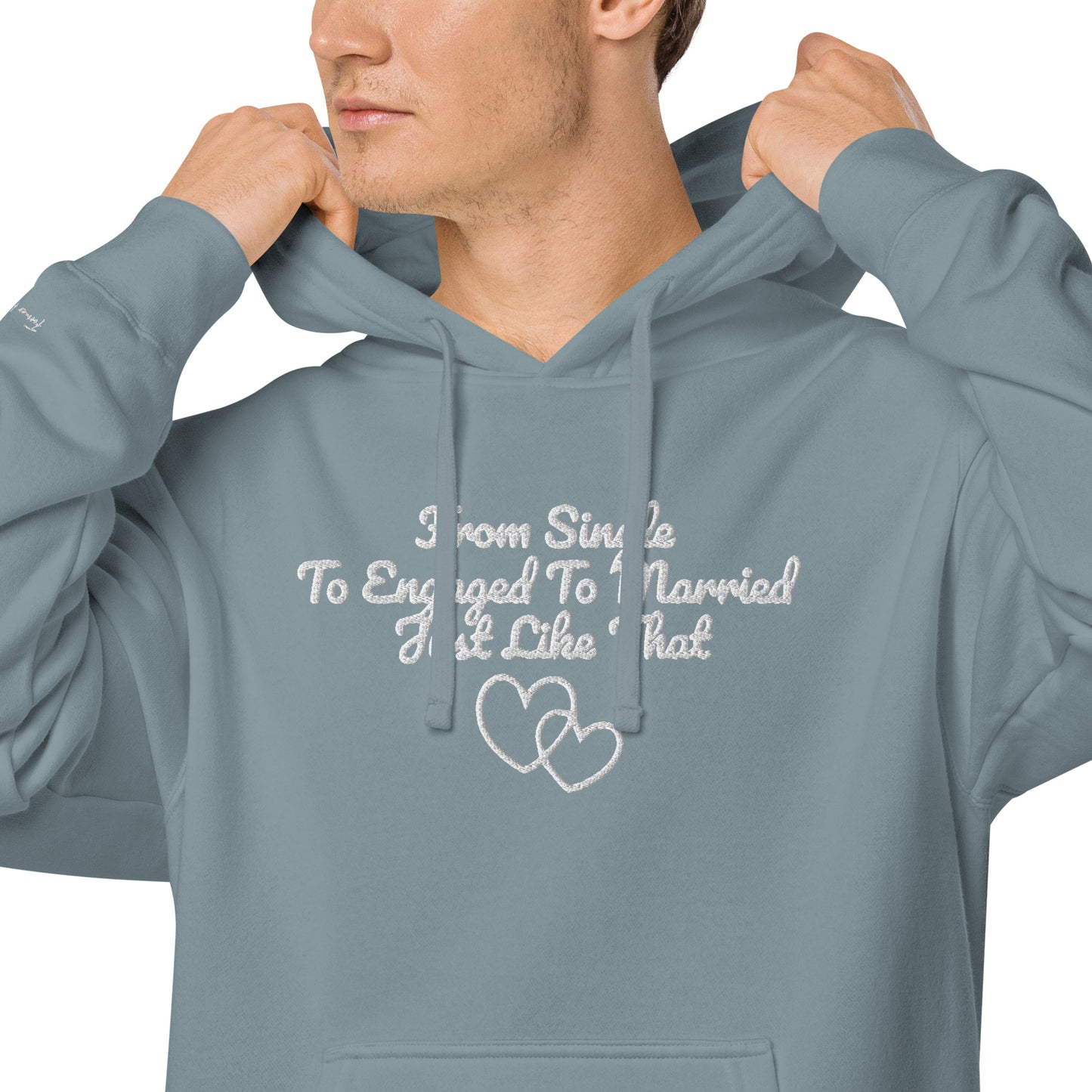 From Single To Married Unisex Hoodie